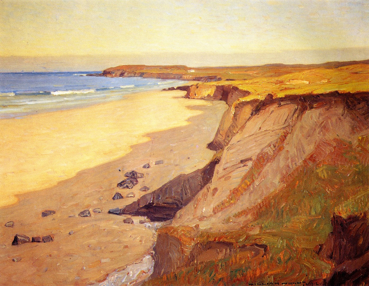 Crystal Cove by William Wendt,A3(16x12")Poster