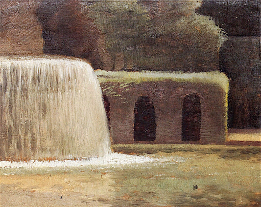  Fountain of Ovate, Villa d'esme, Tivoli by Winifred Knights,16x12(A3) Poster