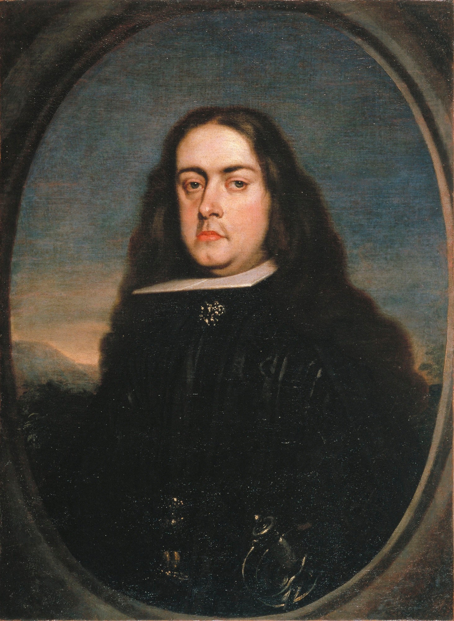 Juan Francisco de la Cerda, VIII Duke of Medinaceli, vintage artwork by Claudio Coello, 12x8" (A4) Poster