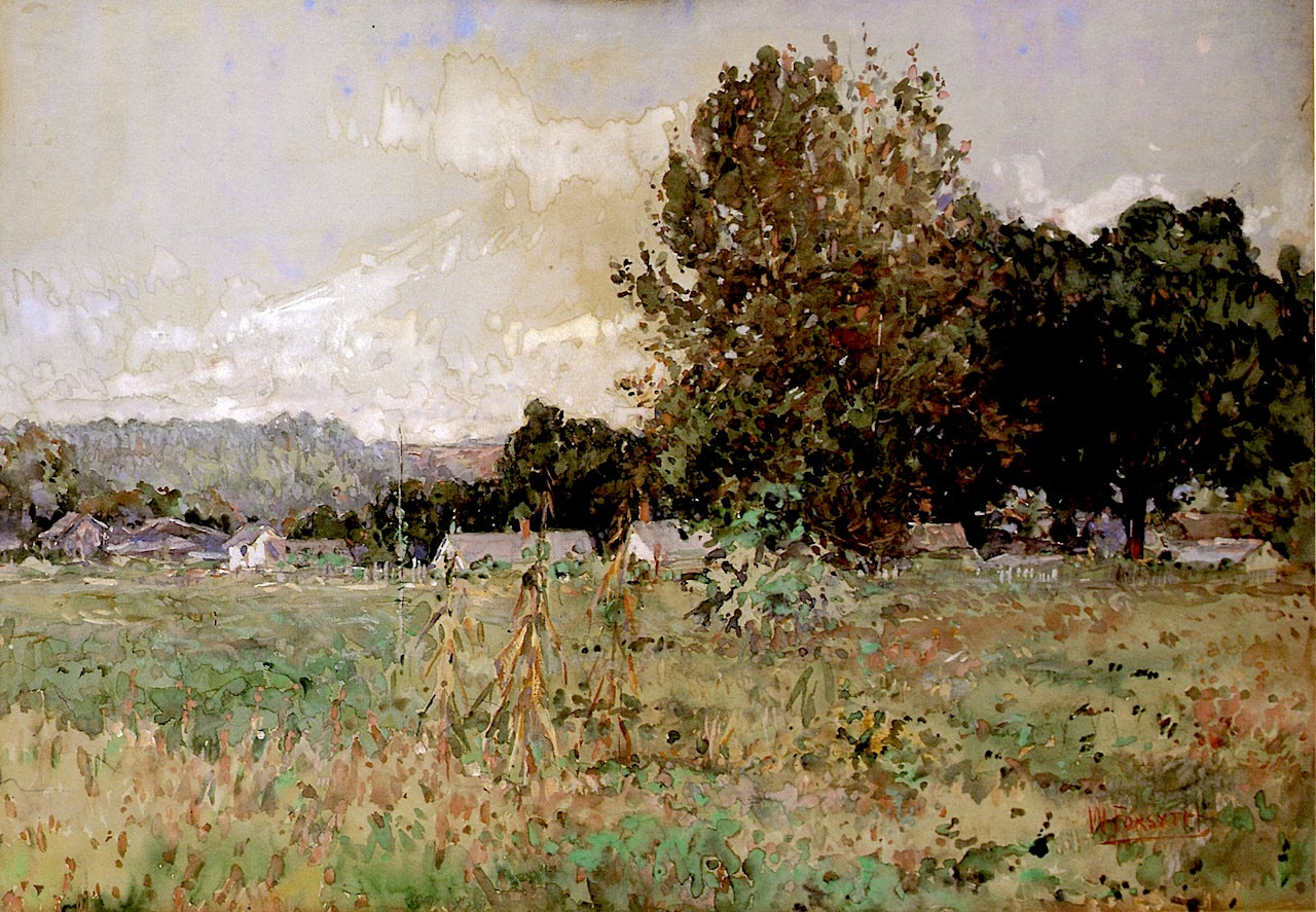 Cornfield in Autumn by William Forsyth,A3(16x12")Poster