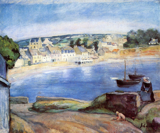 Breton Landscape at Miget by Henri Lebasque,A3(16x12")Poster