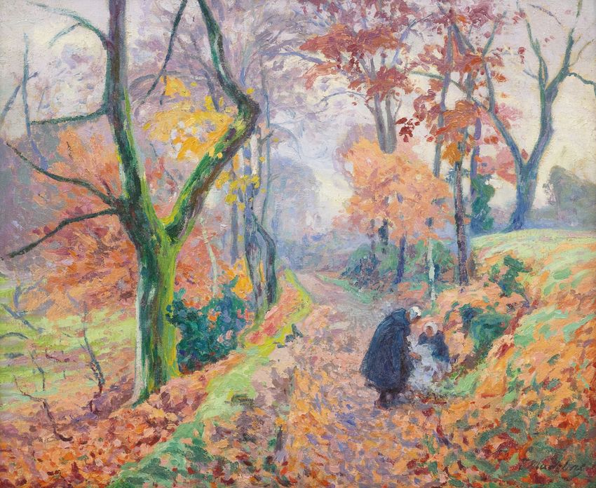 Autumn in Creuse by Paul Madeline,A3(16x12")Poster