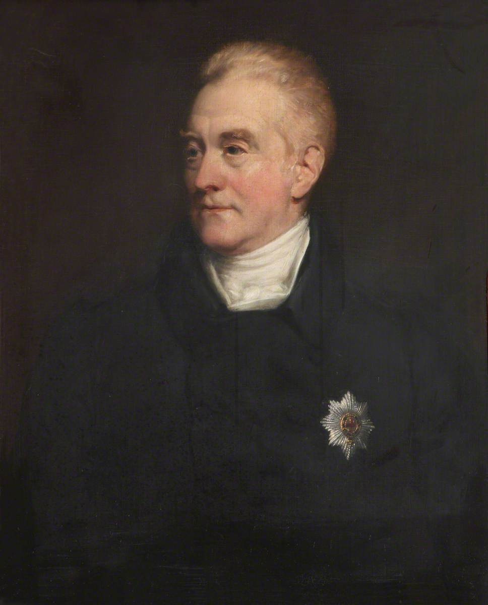 George John (1758–1834), 2nd Earl Spencer, Politician, vintage artwork by Henry William Pickersgill, 12x8" (A4) Poster