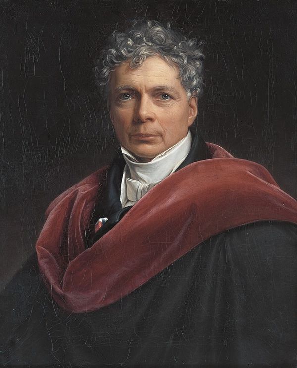 Friedrich Wilhelm Joseph von Schelling, vintage artwork by Joseph Karl Stieler, 12x8" (A4) Poster