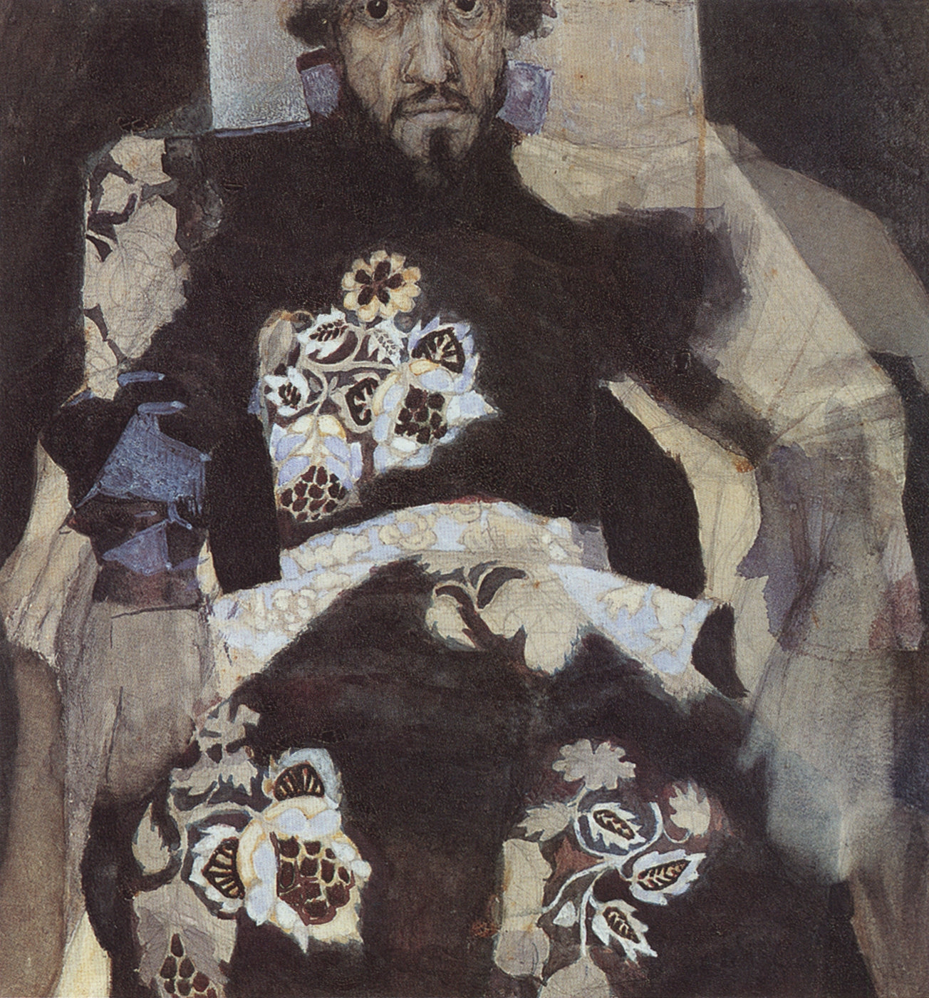 Portrait of I.N. Tereshchenko by Mikhail Vrubel,A3(16x12")Poster
