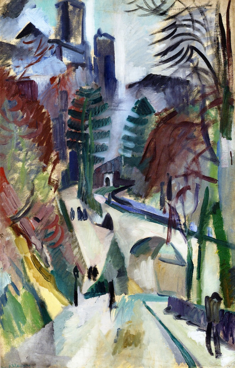 Laon Landacape by Robert Delaunay,16x12(A3) Poster