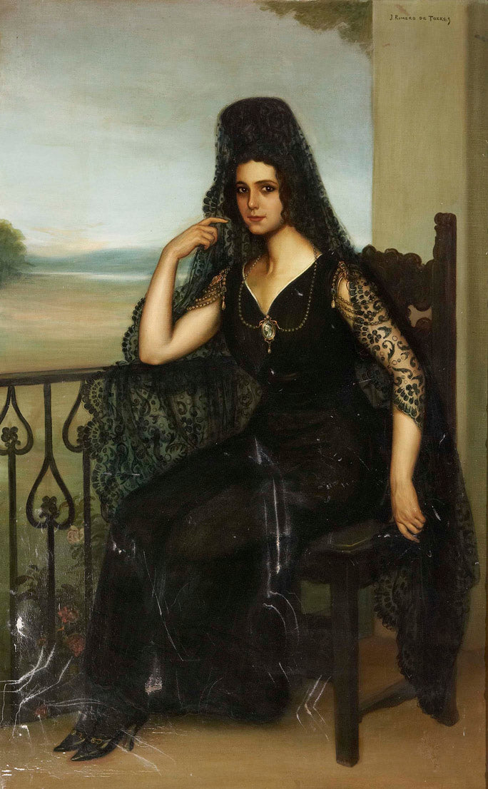 Raquel Meller by Julio Romero de Torres,16x12(A3) Poster