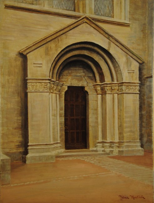 Cathedral's northern portal by Johan Krouthen,A3(16x12")Poster