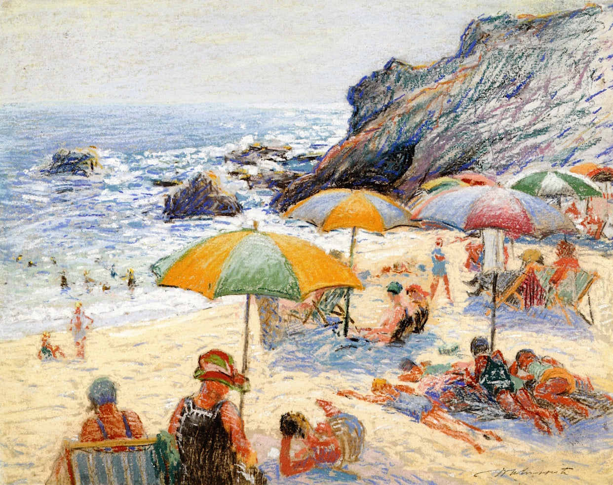 Divers Cove, vintage artwork by William Alexander Griffith, 12x8" (A4) Poster