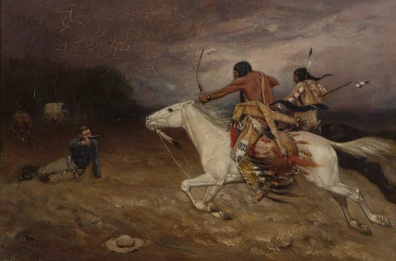 Desperate Stand by Gaspard Latoix,A3(16x12")Poster