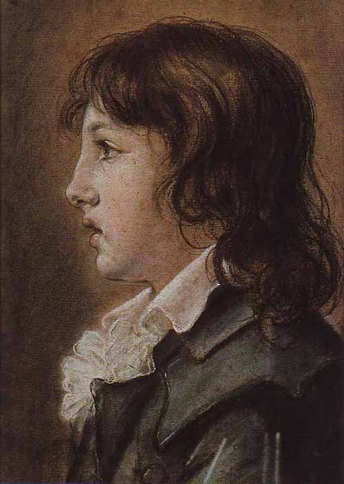 Camille-Henri Melchior de Polignac, vintage artwork by Élisabeth Vigee-Lebrun, 12x8" (A4) Poster