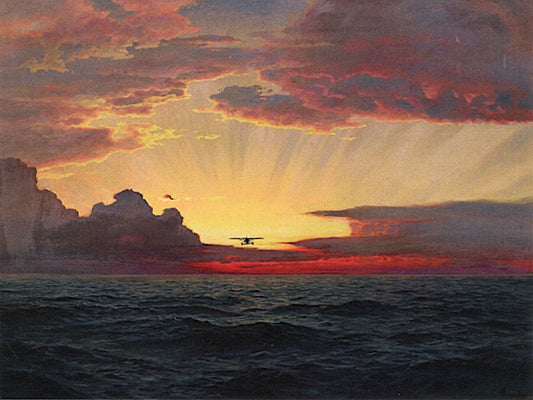 A Dawn Flight by Frederick Judd Waugh,A3(16x12")Poster