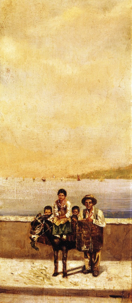 Cuban Family, vintage artwork by William Aiken Walker, 12x8" (A4) Poster