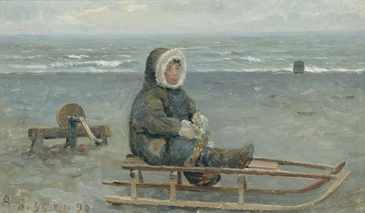 A Nenets Boy by Alexander Borisov,A3(16x12")Poster