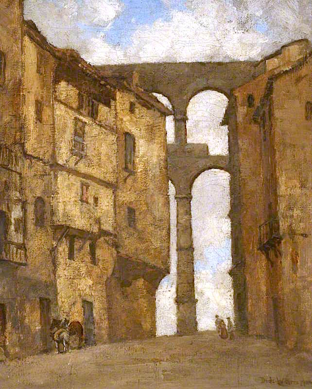 The Aqueduct, Segovia, Spain by Isobelle Ann Dods-Withers,16x12(A3) Poster
