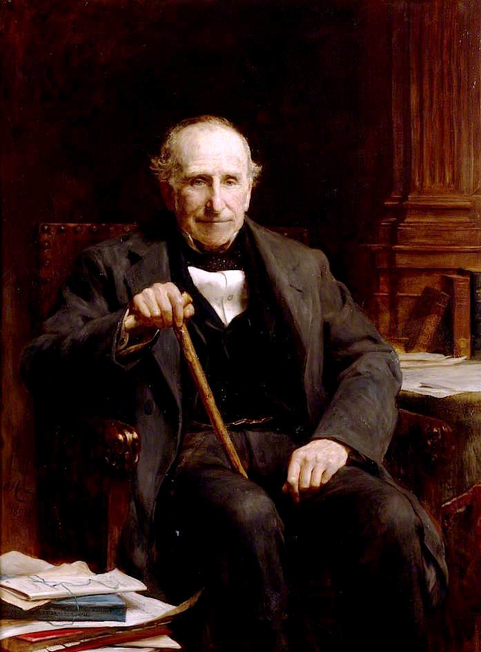 The Reverend William Rogers, vintage artwork by Arthur Stockdale Cope, 12x8" (A4) Poster