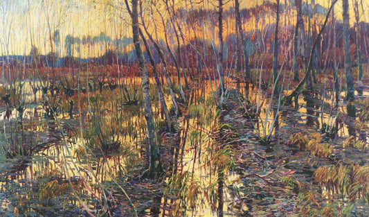 Landscape in Giverny by Vaclav Radimsky,A3(16x12")Poster