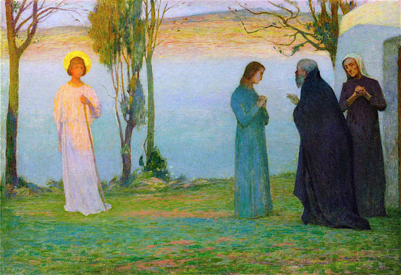 Departure of Tobie by Henri Le Sidaner,A3(16x12")Poster