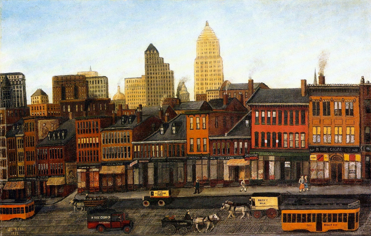 From My Studio Window by John Kane,A3(16x12")Poster