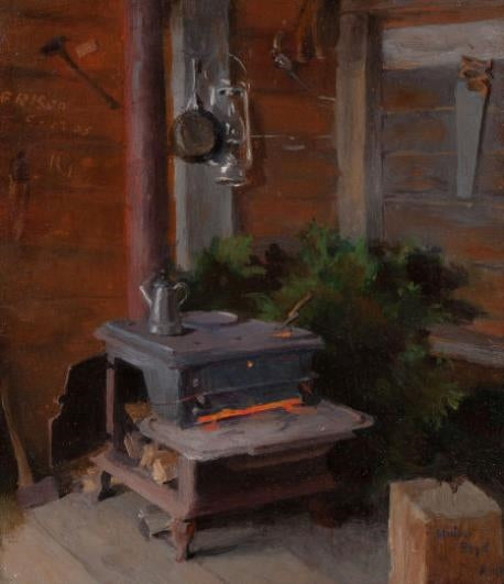 Camp on Mount Washington by Marion Boyd Allen,A3(16x12")Poster