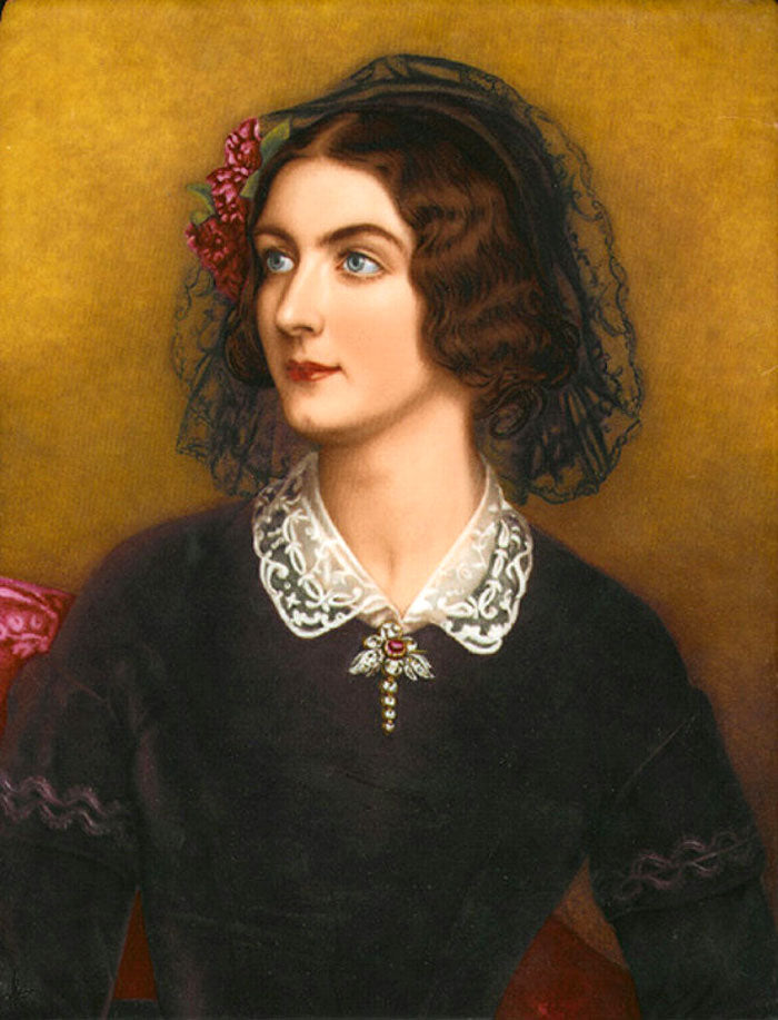 Lola Montez, vintage artwork by Joseph Karl Stieler, 12x8" (A4) Poster