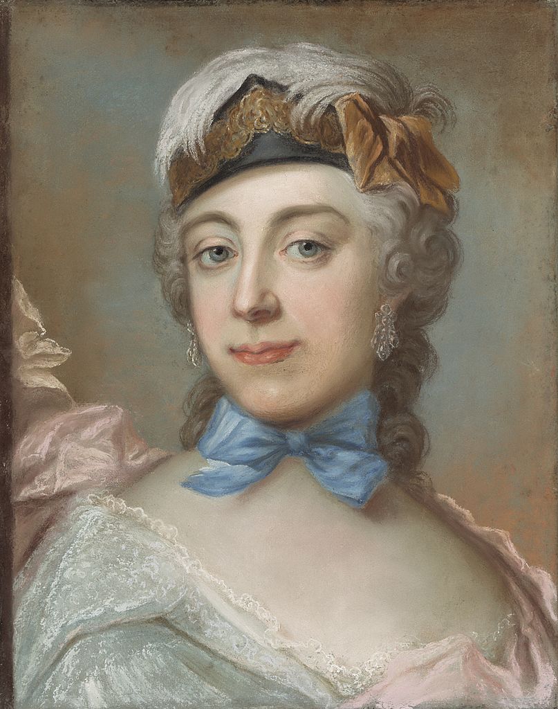 Countess Ulrika Charlotta Sprengtporten, vintage artwork by Gustaf Lundberg, 12x8" (A4) Poster