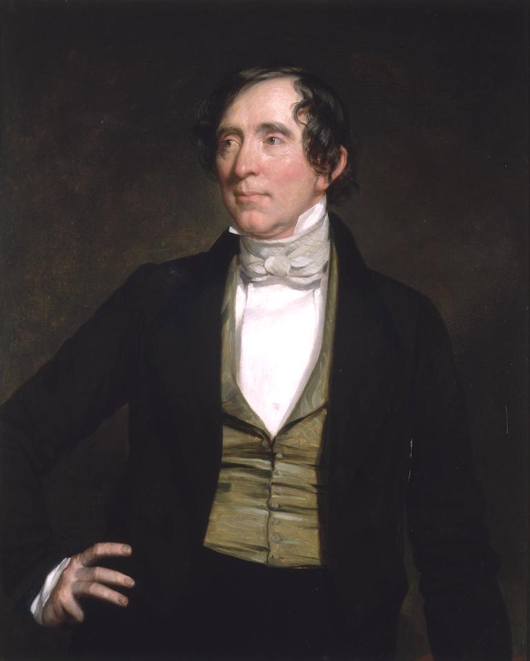 William C. Preston, vintage artwork by George Peter Alexander Healy, A3 (16x12") Poster Print