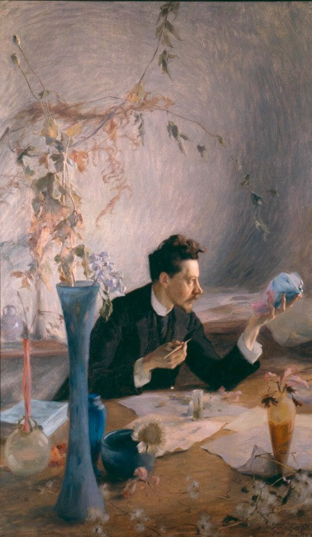 Portrait of Emile Galle by Victor-Emile Prouve,A3(16x12")Poster