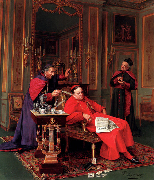 Sans Pitie, vintage artwork by Francois Brunery, 12x8" (A4) Poster