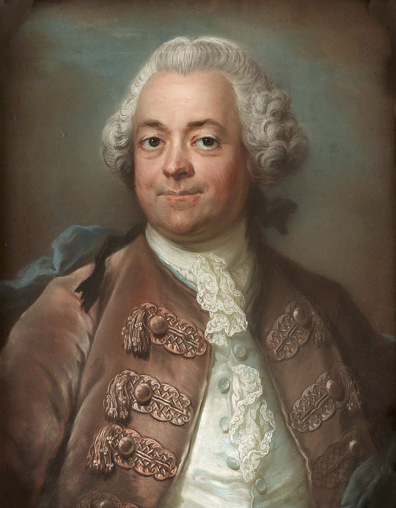 Portrait of Herman Petersen, vintage artwork by Gustaf Lundberg, 12x8" (A4) Poster