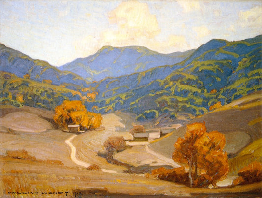 Cahuenga Pass by William Wendt,A3(16x12")Poster