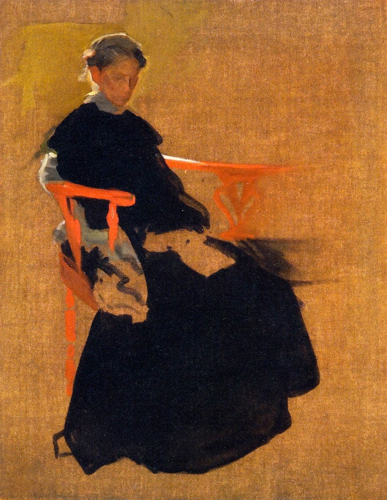 Aunt Eliza by Cecilia Beaux,A3(16x12")Poster
