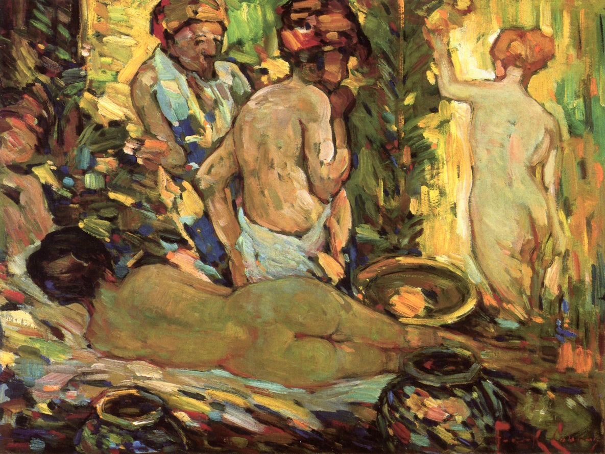 Daybreak, vintage artwork by Frank Coburn, 12x8" (A4) Poster