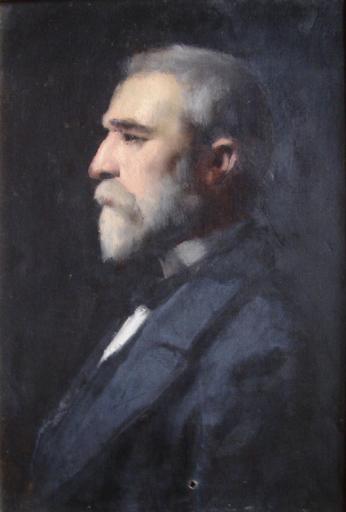 Georges-Ernest Coquart, vintage artwork by Jean-Jacques Henner, 12x8" (A4) Poster
