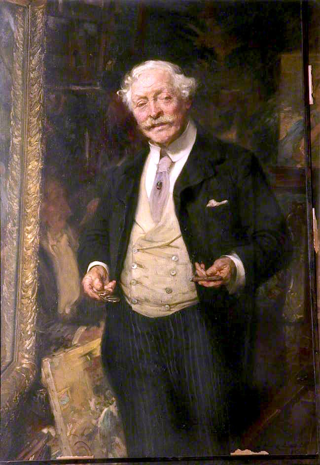Sir David Murray, vintage artwork by Edgar Bundy, 12x8" (A4) Poster