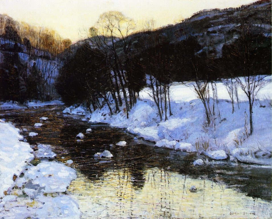 Dusk's Palette by George Gardner Symons,A3(16x12")Poster