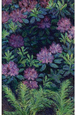 The Rhododendrons, vintage artwork by Blanche Hoschede-Monet, 12x8" (A4) Poster