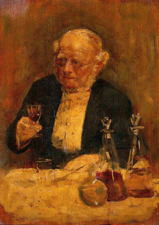 Sir Thomas Spencer Wells (1818–1897), Bt, vintage artwork by Solomon Joseph Solomon, 12x8" (A4) Poster