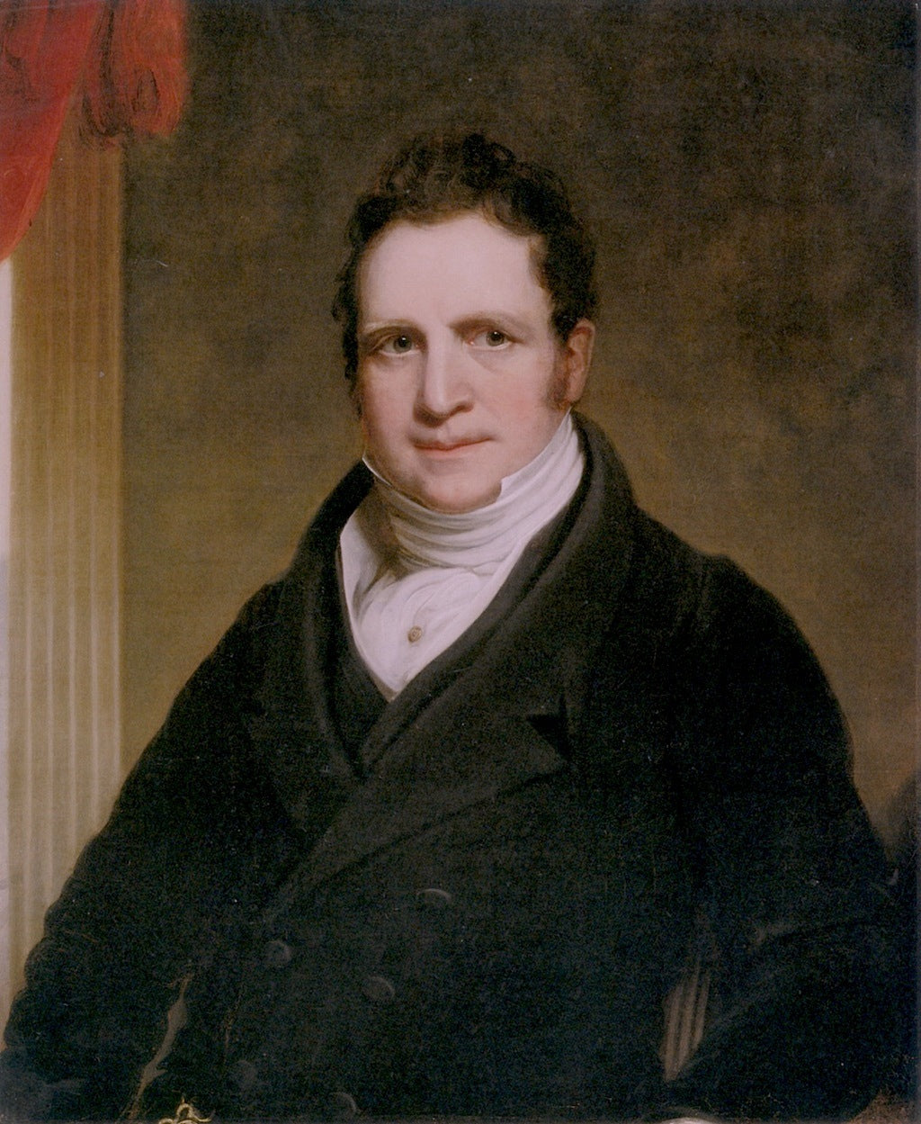 Thomas Abthorpe Cooper, vintage artwork by Chester Harding, 12x8" (A4) Poster