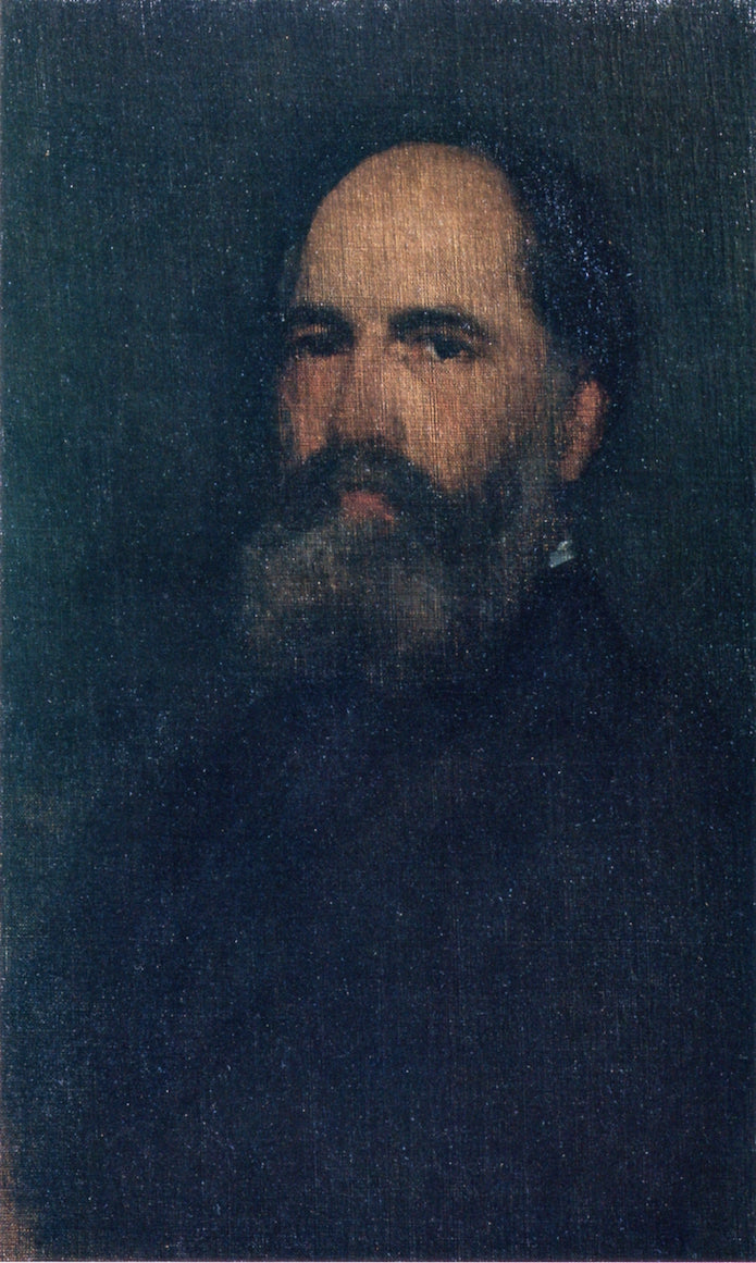 Dr. Isaac Burnet Davenport, vintage artwork by James Abbott McNeill Whistler, 12x8" (A4) Poster