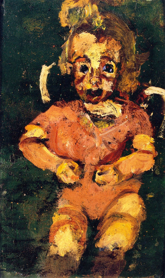 Child in Pink, vintage artwork by Chaim Soutine, 12x8" (A4) Poster
