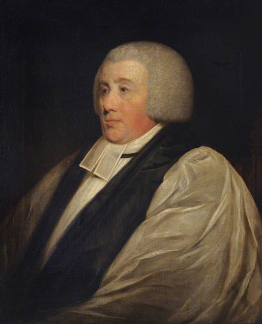 William Lort Mansel, Bishop of Bristol, vintage artwork by George Henry Harlow, 12x8" (A4) Poster