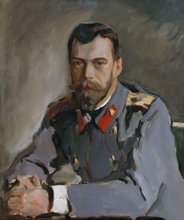 Portrait of Emperor Nicholas II by Valentin Serov,A3(16x12")Poster
