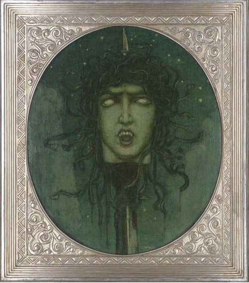 Head of Medusa by Glauco Cambon,16x12(A3) Poster