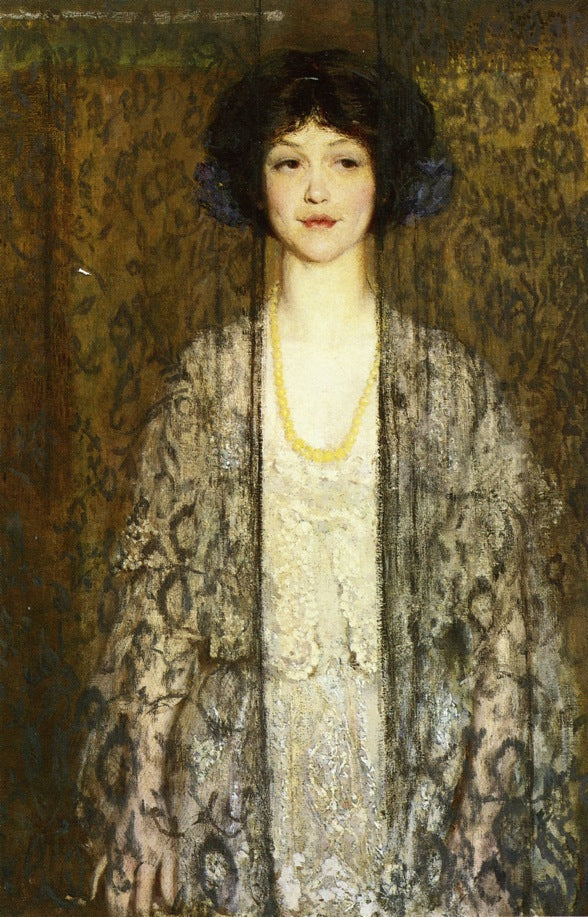 La Donna, vintage artwork by Philip Leslie Hale, 12x8" (A4) Poster