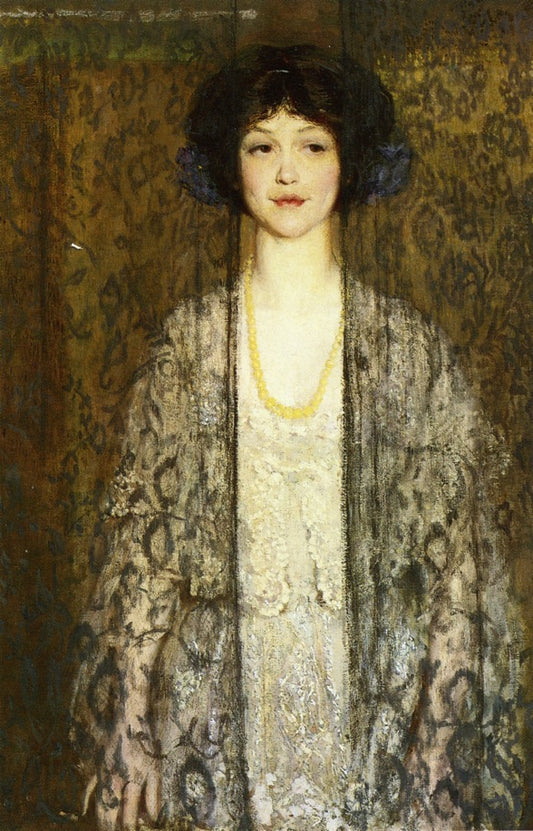 La Donna, vintage artwork by Philip Leslie Hale, 12x8" (A4) Poster