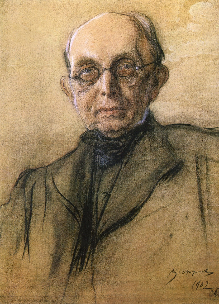 rait of Konstantin Petrovich Pobedonostsev by Valentin Serov,A3(16x12")Poster