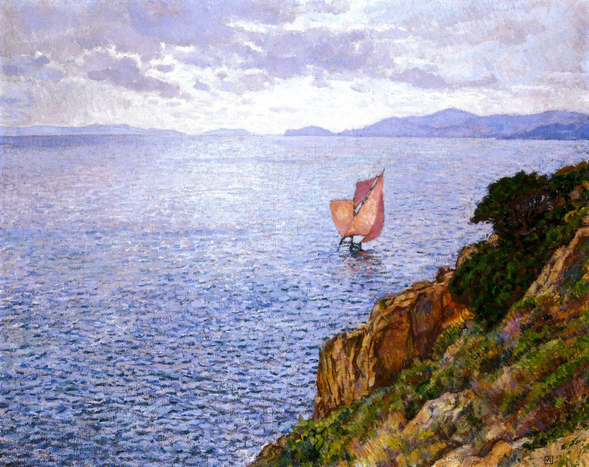 Cap Benat by Theo van Rysselberghe,A3(16x12")Poster