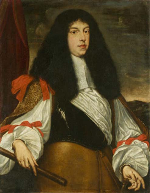Alfonso IV, duke of Modena, vintage artwork by Justus Sustermans, 12x8" (A4) Poster