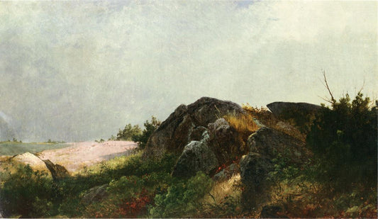 Clearing Off, vintage artwork by John Frederick Kensett, A3 (16x12") Poster Print